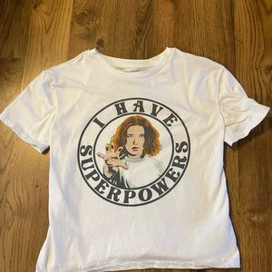 Girls 7/8 Stranger Things shirt